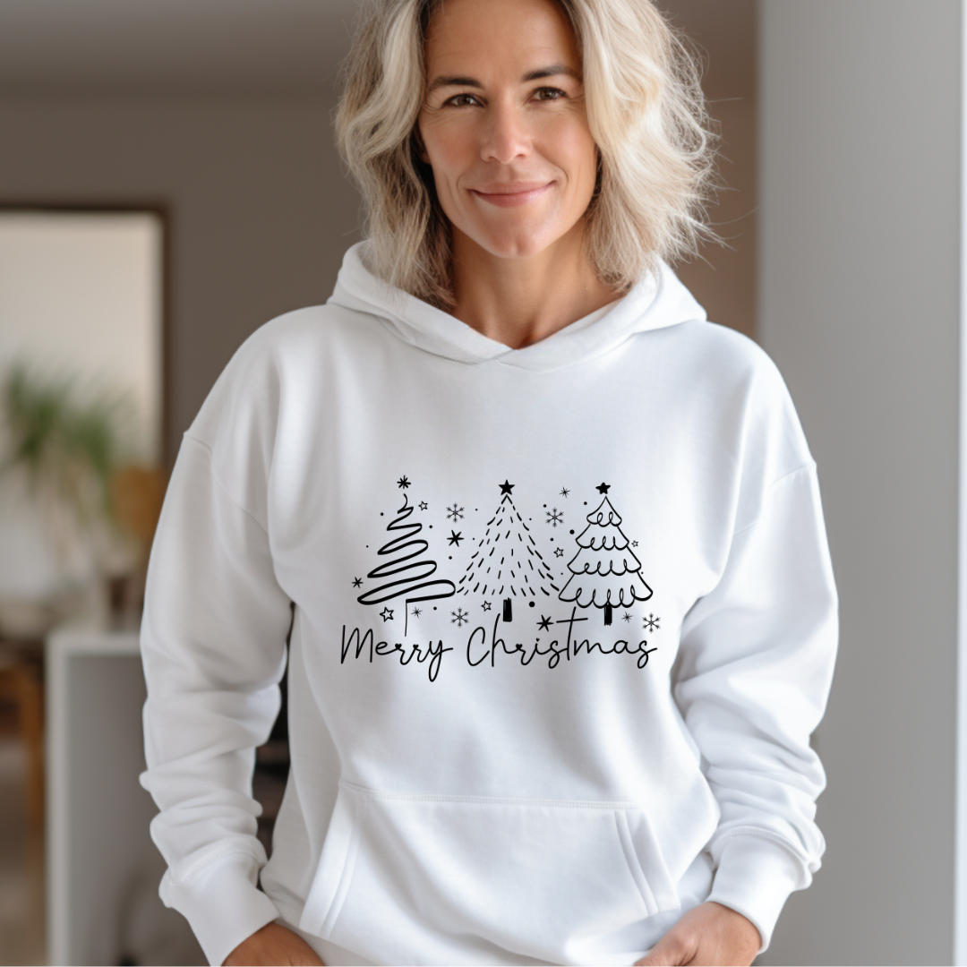 Women’s Hoodies - White Christmas