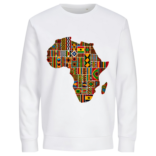 Unisex African Map Inspired Sweatshirt