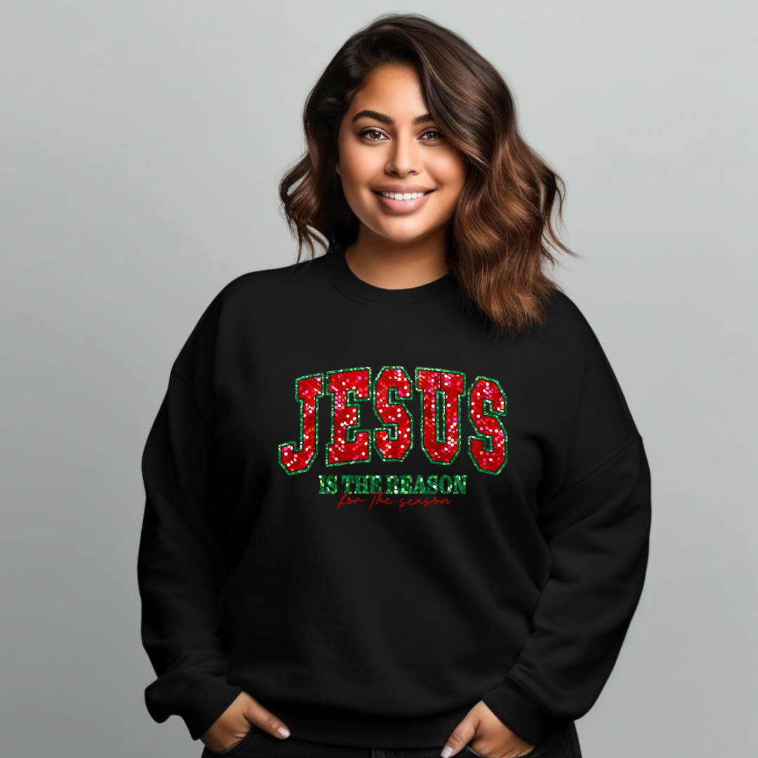 Long Sleeves Black Christmas sweatshirt